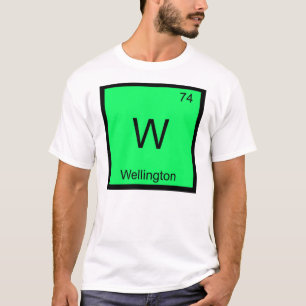 Camiseta Wellington Nome Química Elemento Tabela Periódica