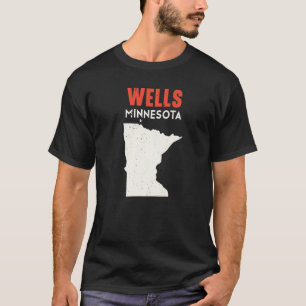 Camiseta Wells Minnesota EUA State America Viagem Minnesota