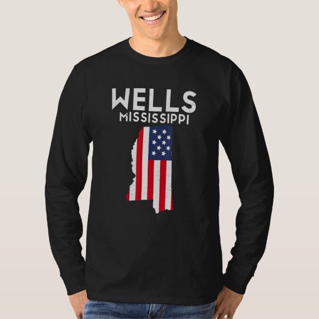 Camiseta Wells Minnesota USA State America Travel Minnesota (Frente)