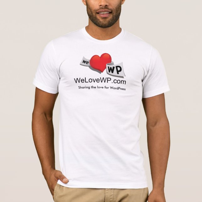 Camiseta WeLoveWP.com - personalizado - personalizado (Frente)