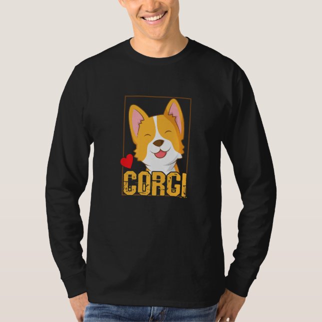 Camiseta Welsh Corgi Cardigan Dog (Frente)