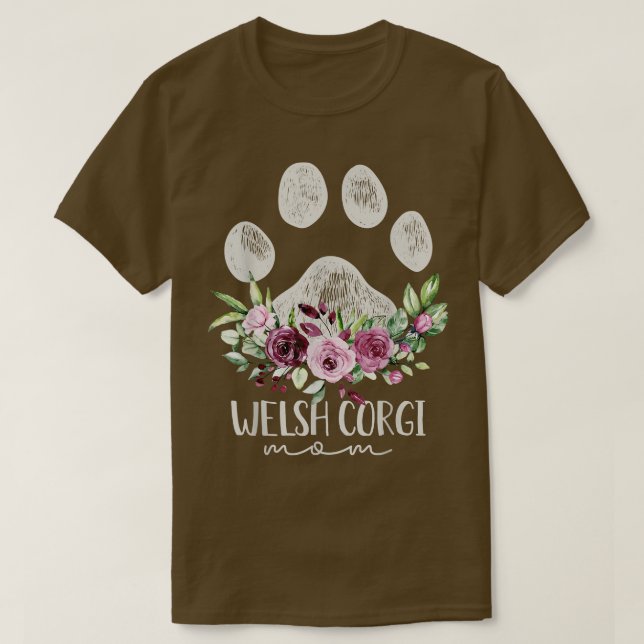 Camiseta Welsh Corgi Dog Mãe  (Frente do Design)