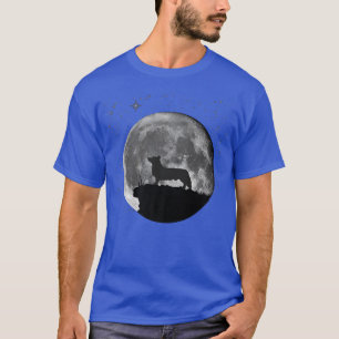 Camiseta Welsh Corgi Dog Moon
