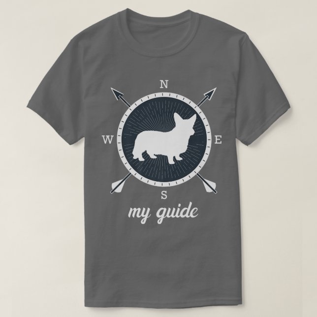 Camiseta Welsh Corgi Dog Retro1589 (Frente do Design)