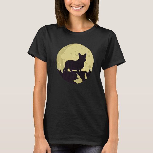 Camiseta Welsh Corgi Dog Retro 33 (Frente)