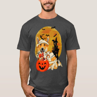 Camiseta Welsh Corgi Mummy Halloween Funny Corgi Halloween