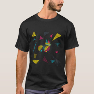 Camiseta Welsh Corgi Pembroke Creative Patchwork Impressão