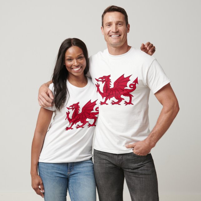 Camiseta Welsh Dragon T-Shirt (Unissex)