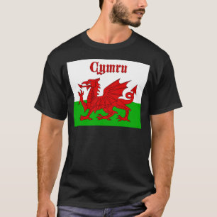 Camiseta Welsh Flag Cymru