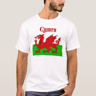 Camiseta Welsh Flag Cymru