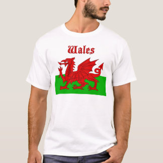 Camiseta Welsh Flag Wales