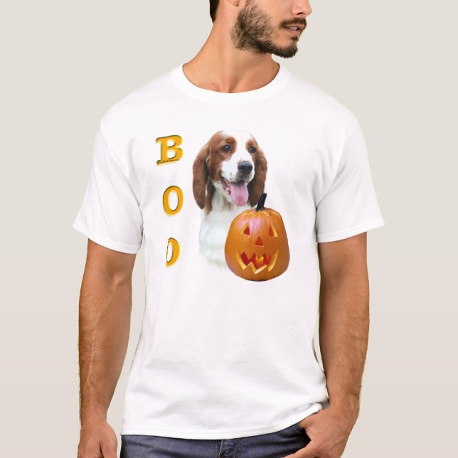 Camiseta Welsh Springer Spaniel Boo (Frente)