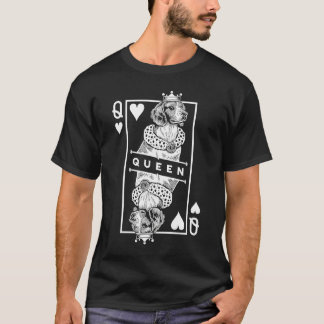 Camiseta Welsh Springer Spaniel Rainha Dos Corações Cachorr