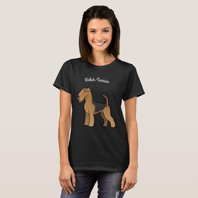 Camiseta Welsh Terrier (Frente Completa)