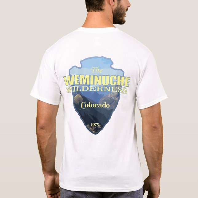 Camiseta Weminuche WA (flecha) (Verso)