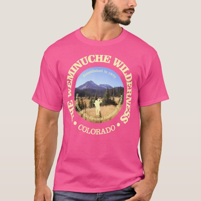 Camiseta Weminuche Wilderness (Wa) Ativa (Frente)