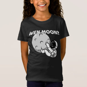 Camiseta Wen Moon? - Memória Cripto Astronauta Engraçada