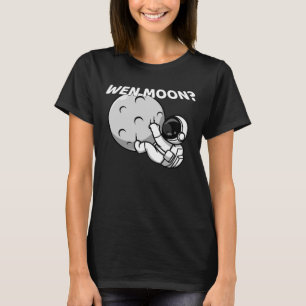 Camiseta Wen Moon? - Memória Cripto Astronauta Engraçada