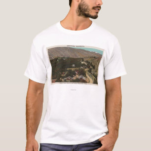 Camiseta Wenatchee, o olho de WABird do rancho no vale