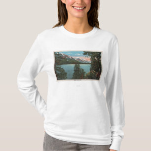 Camiseta Wenatchee, WAView do lago Wenatchee