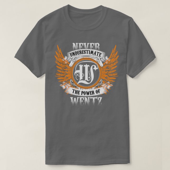 Camiseta Wentz Name Shirt Nunca Subestima O Poder De (Frente do Design)