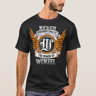 Camiseta Wenzel Name Shirt Nunca Subestima O Poder De