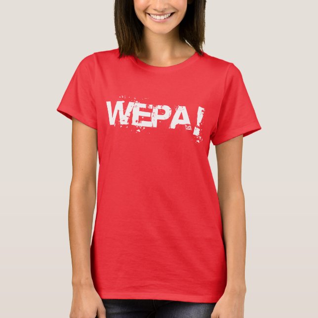 Camiseta Wepa! Porto Rico (Frente)