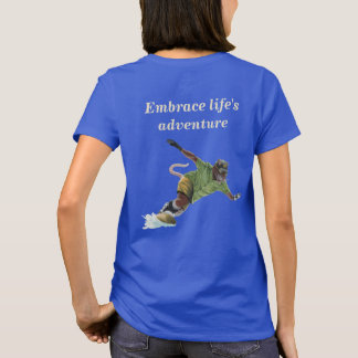 Camiseta Wererat Snowboarder Snowboard Fantasy Art Shirt