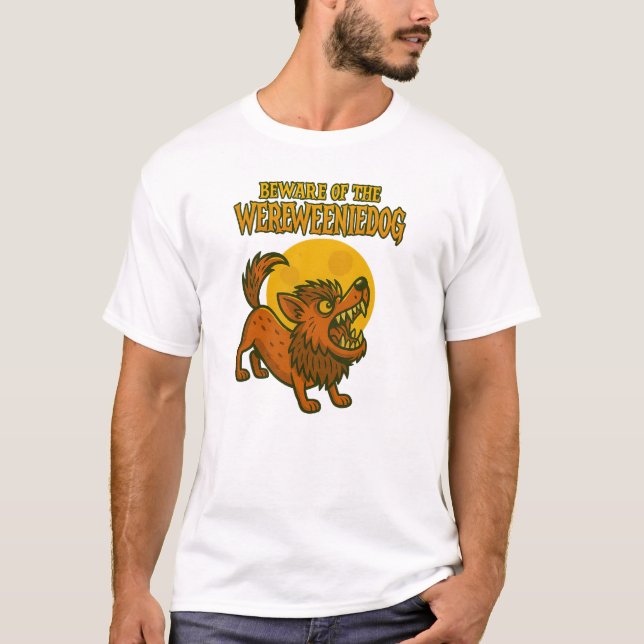 Camiseta Wereweeniedog Halloween (Frente)