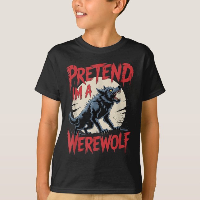 Camiseta Werewolf Costume  (Frente)