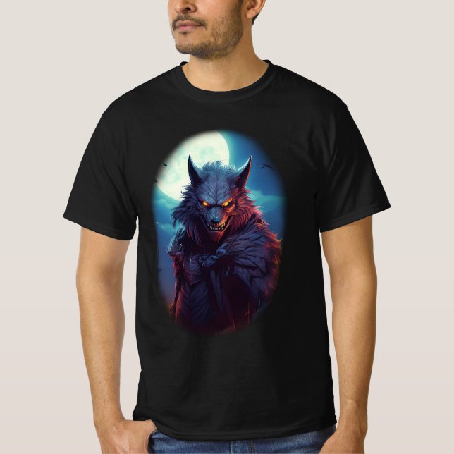 Camiseta Werewolf Halloween Horror (Frente)
