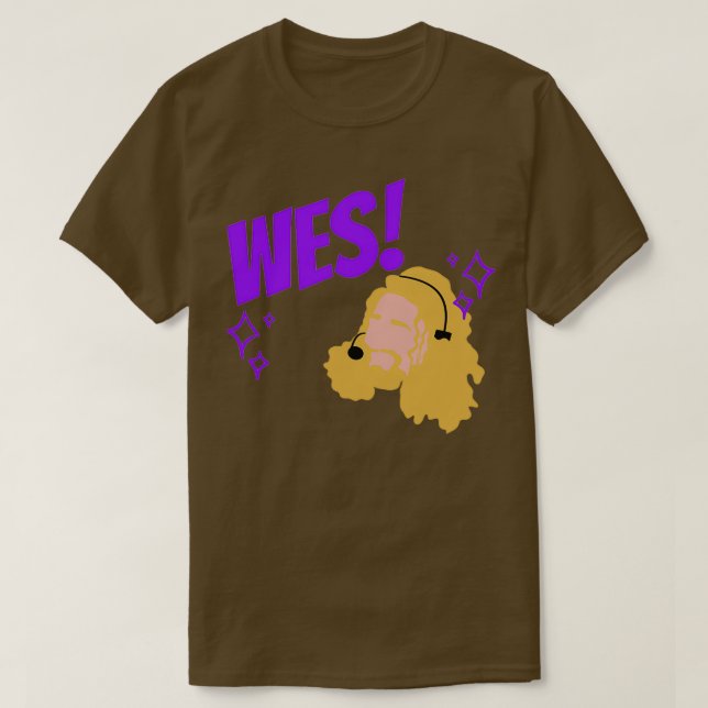 Camiseta Wes (Frente do Design)