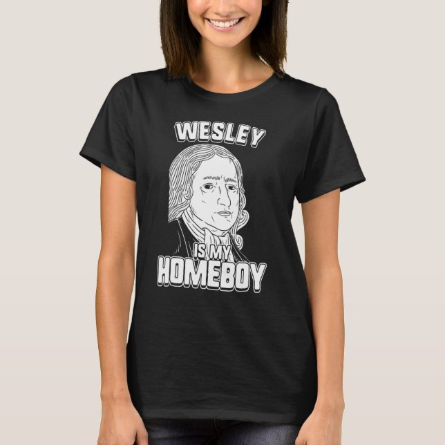 Camiseta Wesley É Meu Amigo  John Wesley Tee (Frente)