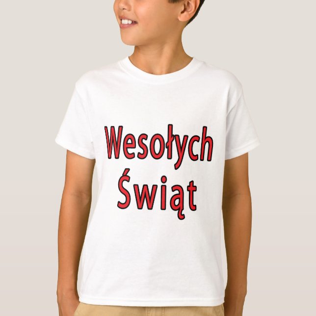 Camiseta Wesolych Swiat (Frente)