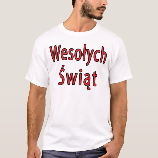 Camiseta Wesolych Swiat (Frente)