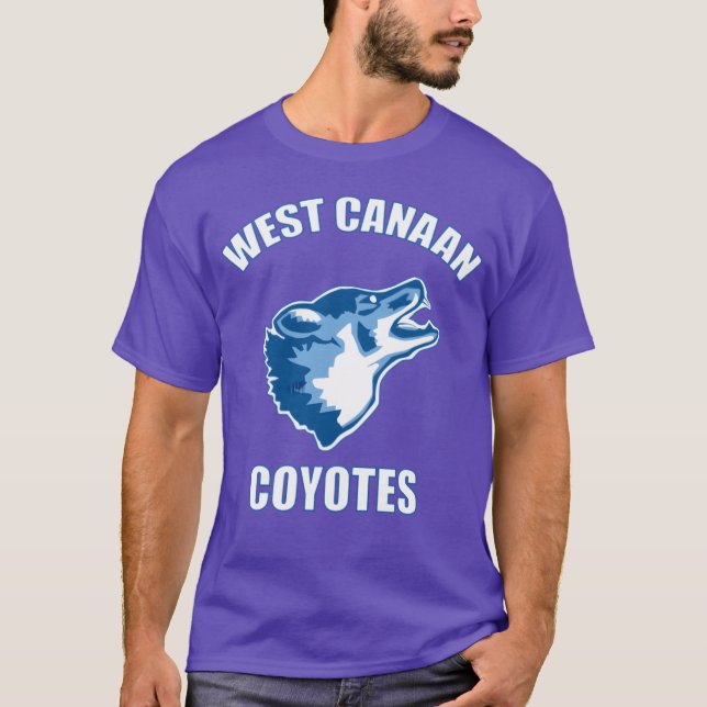 Camiseta West Canaan Coyotes retro (Frente)