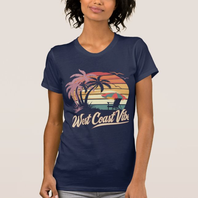 Camiseta West Coast Vibe (Frente)