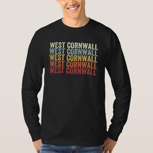 Camiseta West Cornwall Pennsylvania West Cornwall PA Retro  (Frente)