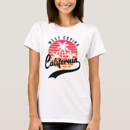 Camiseta West Covina, Retro Sunset Women's T-Shirt