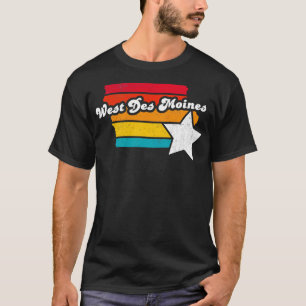 Camiseta West Des Moines Iowa Vintage angustiou Souvenir 2