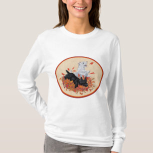 Camiseta West Highland White e Scottish Terriers caem