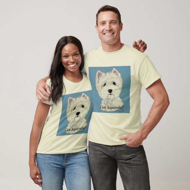 Camiseta West Highland White Terrier (Unissex)