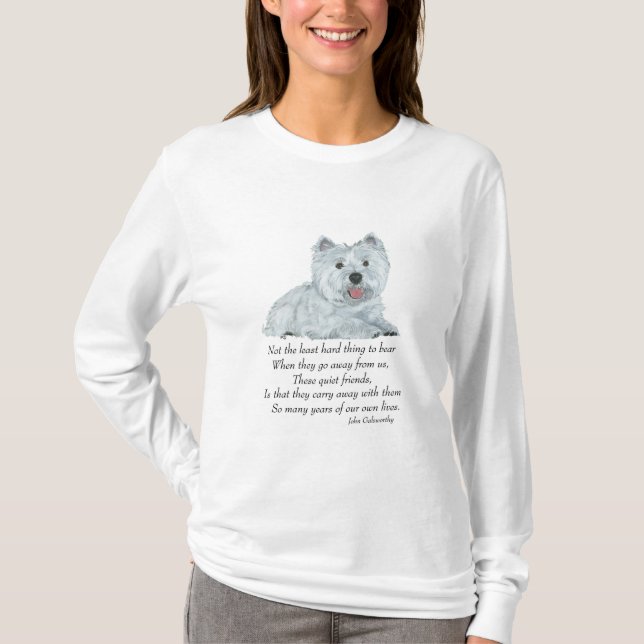 Camiseta West Highland White Terrier Keepsaname (Frente)