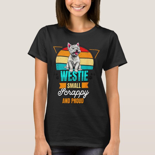 Camiseta West Highland White Terrier Lover Funny Westie Dog (Frente)