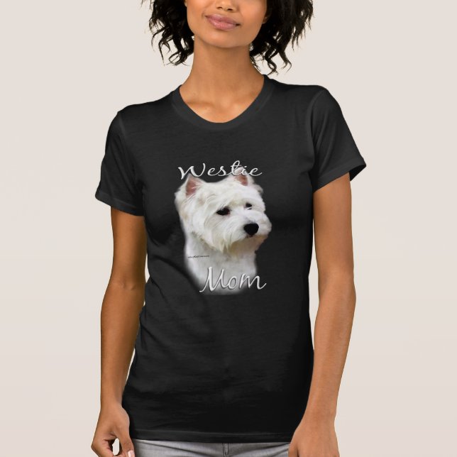 Camiseta West Highland White Terrier Mãe 2 (Frente)