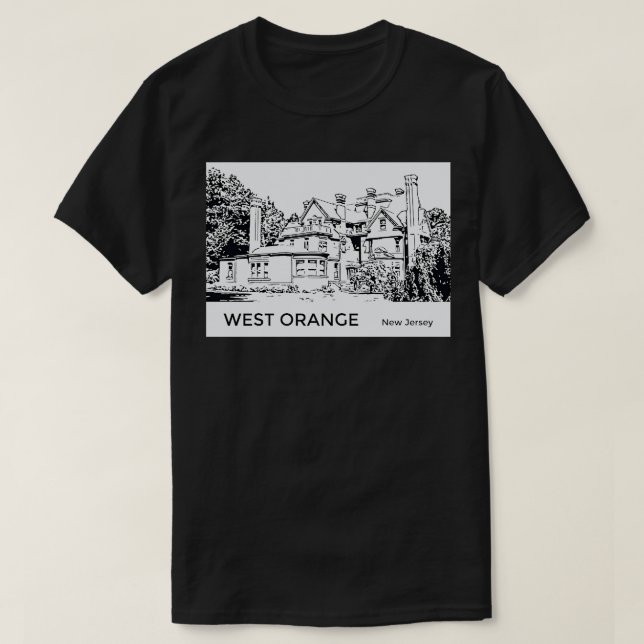 Camiseta West Orange New Jersey (Frente do Design)