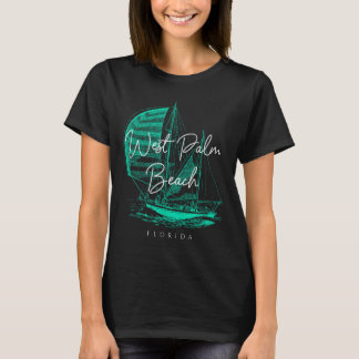 Camiseta West Palm Beach Sailboat