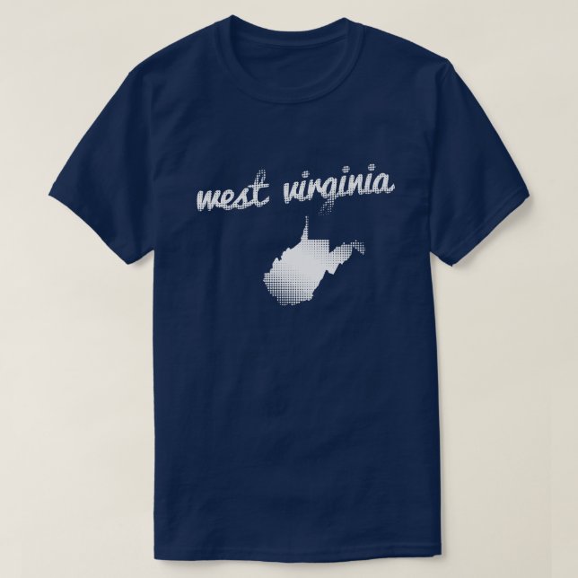 Camiseta West Virginia (Frente do Design)