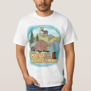 Camiseta West Virginia