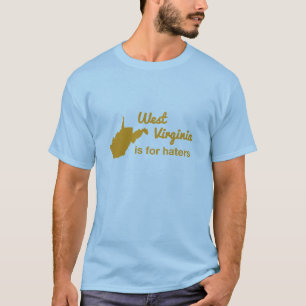 Camiseta West Virginia é para aborrecedores